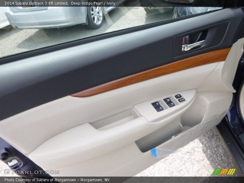 Deep Indigo Pearl / Ivory 2014 Subaru Outback 3.6R Limited