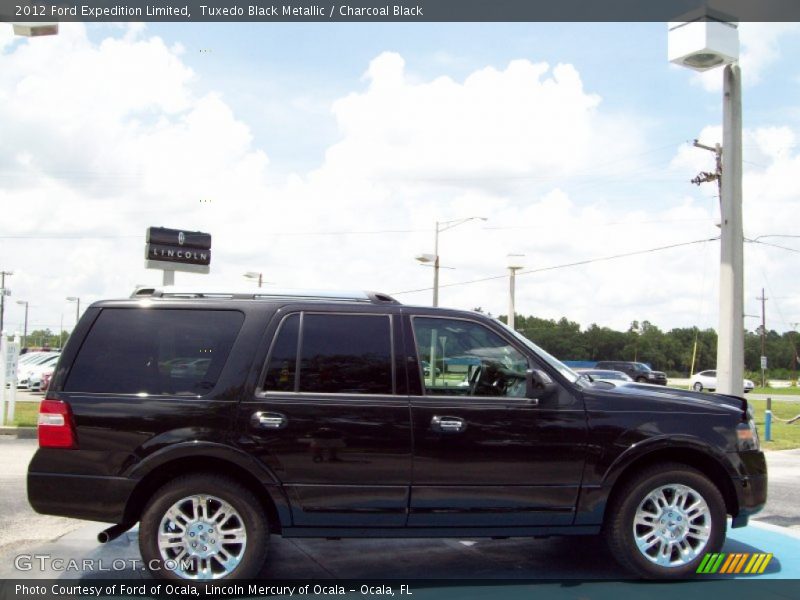 Tuxedo Black Metallic / Charcoal Black 2012 Ford Expedition Limited