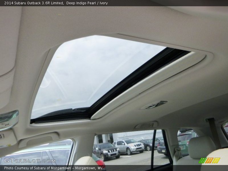 Deep Indigo Pearl / Ivory 2014 Subaru Outback 3.6R Limited