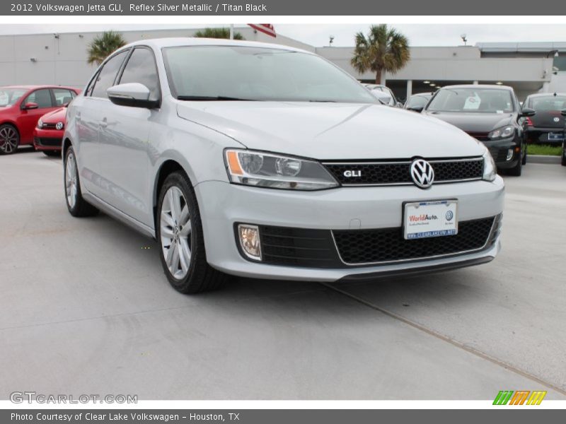 Reflex Silver Metallic / Titan Black 2012 Volkswagen Jetta GLI