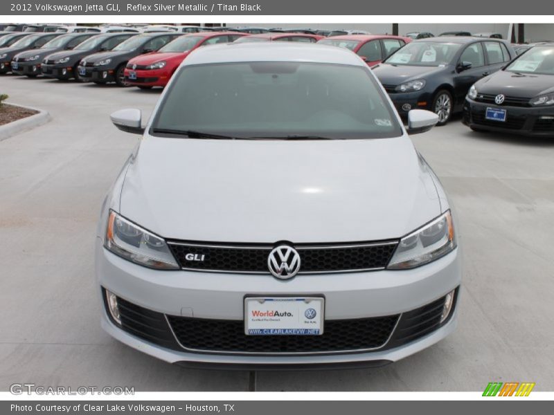 Reflex Silver Metallic / Titan Black 2012 Volkswagen Jetta GLI