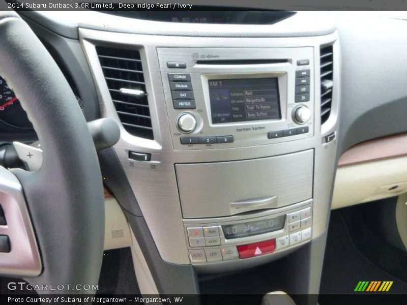 Deep Indigo Pearl / Ivory 2014 Subaru Outback 3.6R Limited