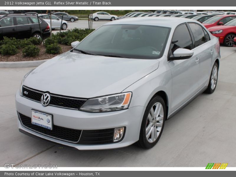 Reflex Silver Metallic / Titan Black 2012 Volkswagen Jetta GLI