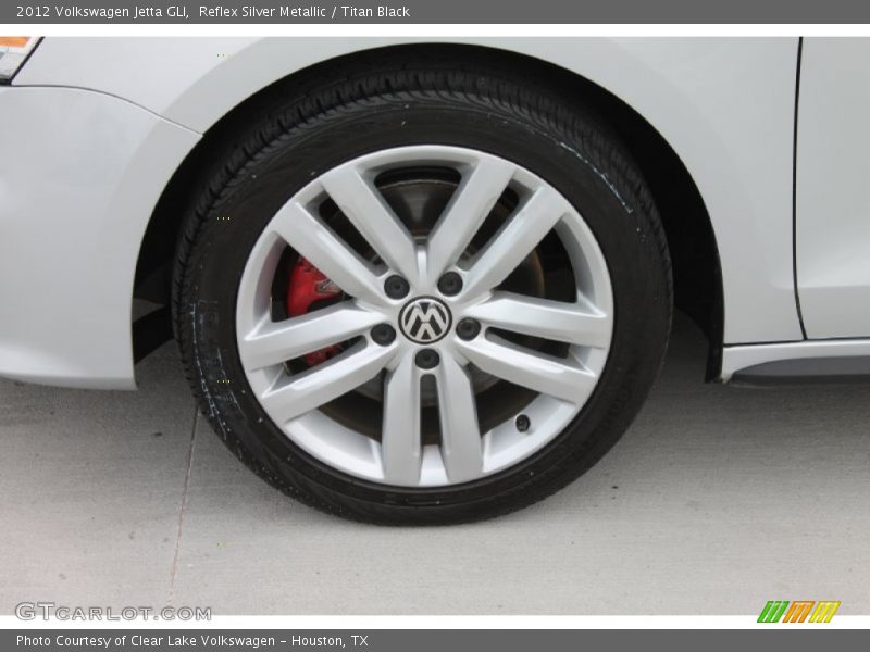 Reflex Silver Metallic / Titan Black 2012 Volkswagen Jetta GLI