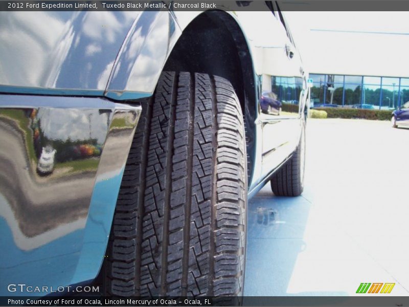 Tuxedo Black Metallic / Charcoal Black 2012 Ford Expedition Limited