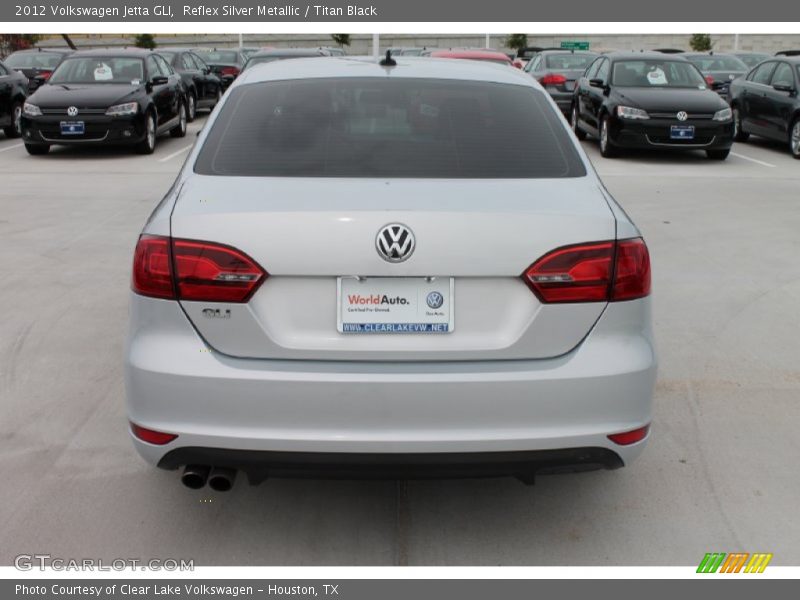 Reflex Silver Metallic / Titan Black 2012 Volkswagen Jetta GLI