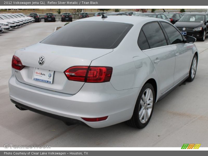 Reflex Silver Metallic / Titan Black 2012 Volkswagen Jetta GLI