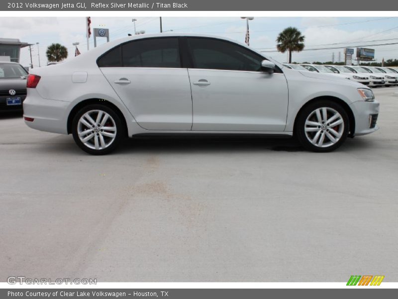 Reflex Silver Metallic / Titan Black 2012 Volkswagen Jetta GLI