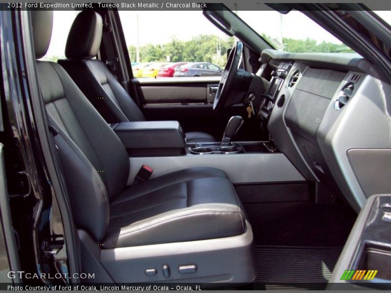 Tuxedo Black Metallic / Charcoal Black 2012 Ford Expedition Limited