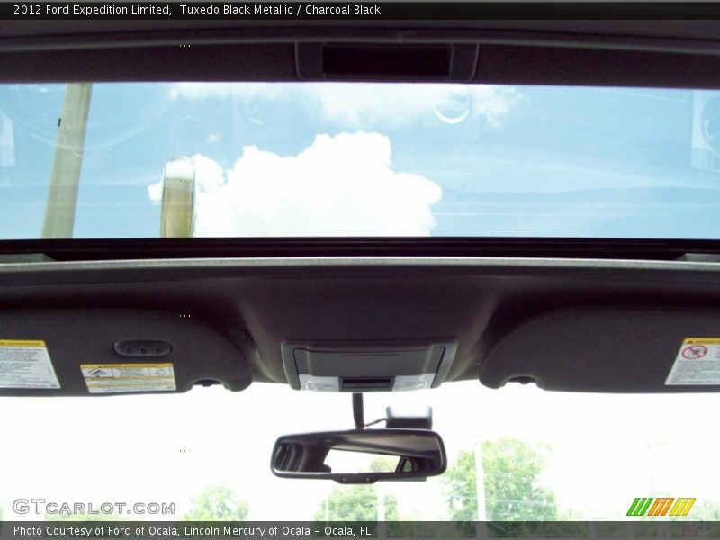 Tuxedo Black Metallic / Charcoal Black 2012 Ford Expedition Limited