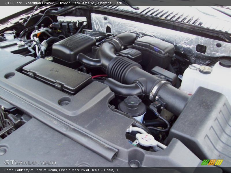 Tuxedo Black Metallic / Charcoal Black 2012 Ford Expedition Limited