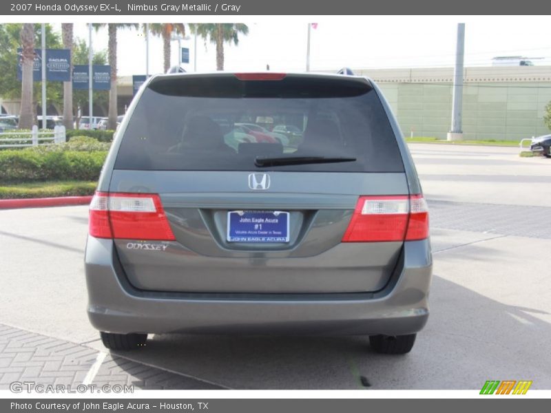Nimbus Gray Metallic / Gray 2007 Honda Odyssey EX-L