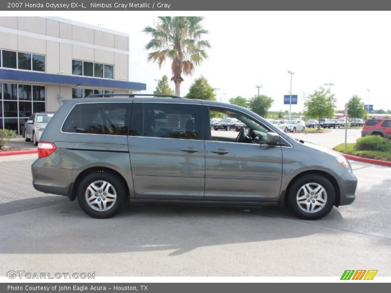 Nimbus Gray Metallic / Gray 2007 Honda Odyssey EX-L