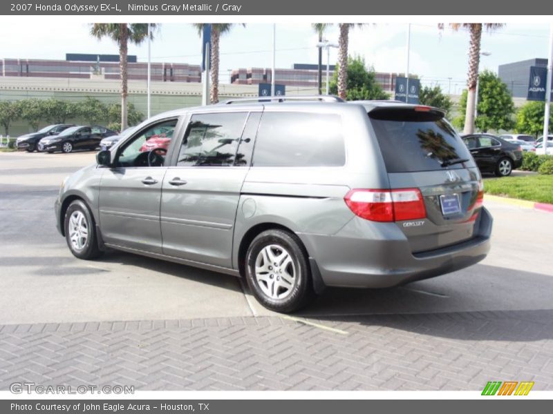 Nimbus Gray Metallic / Gray 2007 Honda Odyssey EX-L