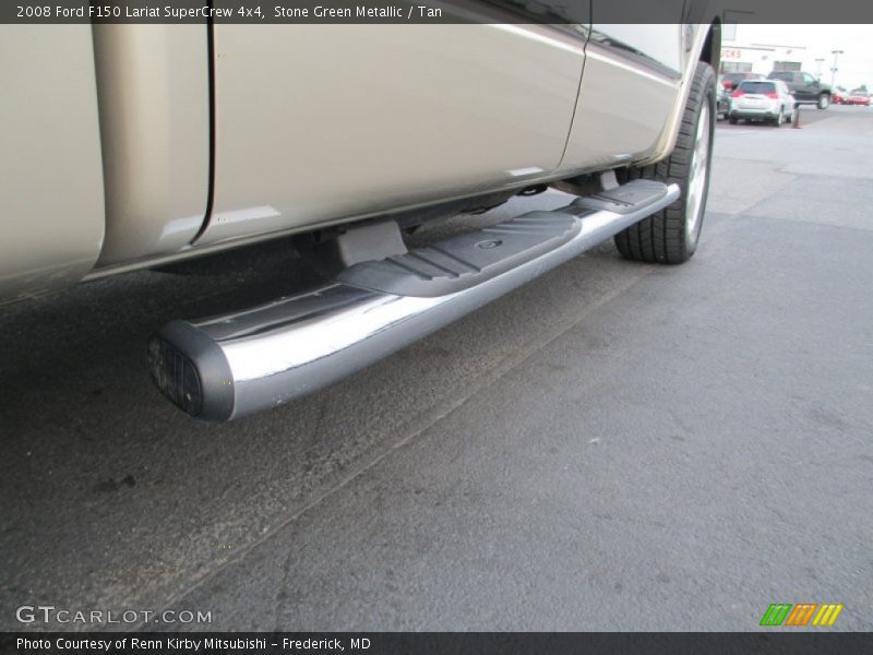 Stone Green Metallic / Tan 2008 Ford F150 Lariat SuperCrew 4x4