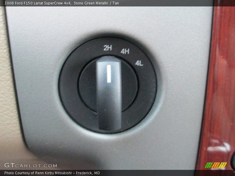 Stone Green Metallic / Tan 2008 Ford F150 Lariat SuperCrew 4x4