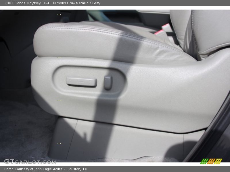Nimbus Gray Metallic / Gray 2007 Honda Odyssey EX-L
