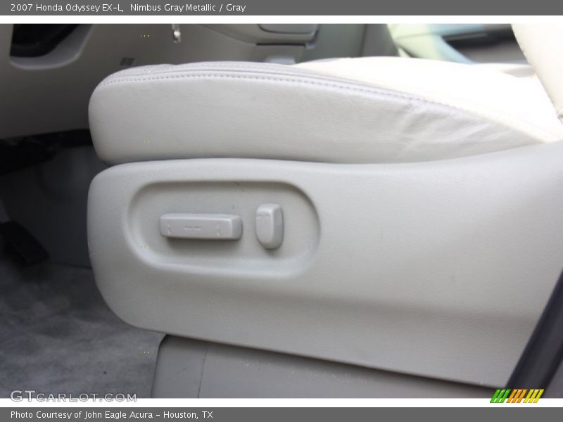 Nimbus Gray Metallic / Gray 2007 Honda Odyssey EX-L