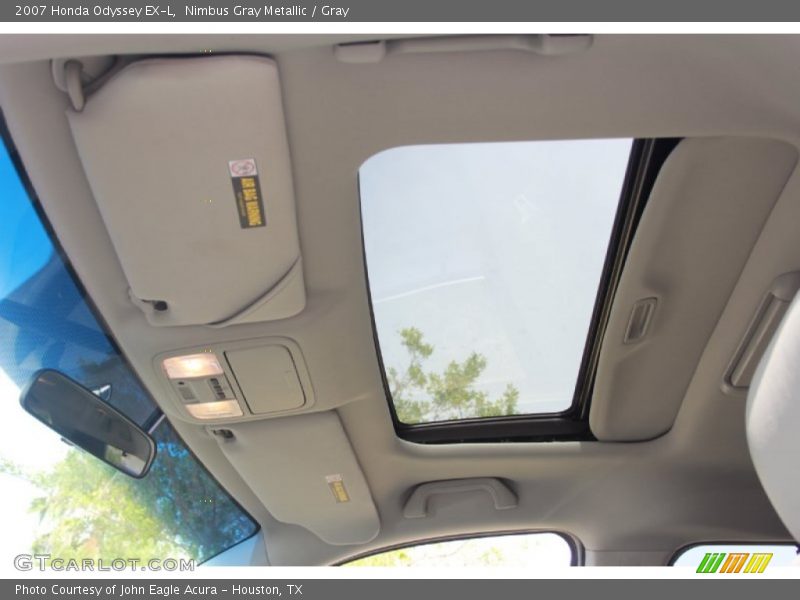 Nimbus Gray Metallic / Gray 2007 Honda Odyssey EX-L