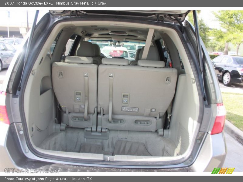 Nimbus Gray Metallic / Gray 2007 Honda Odyssey EX-L