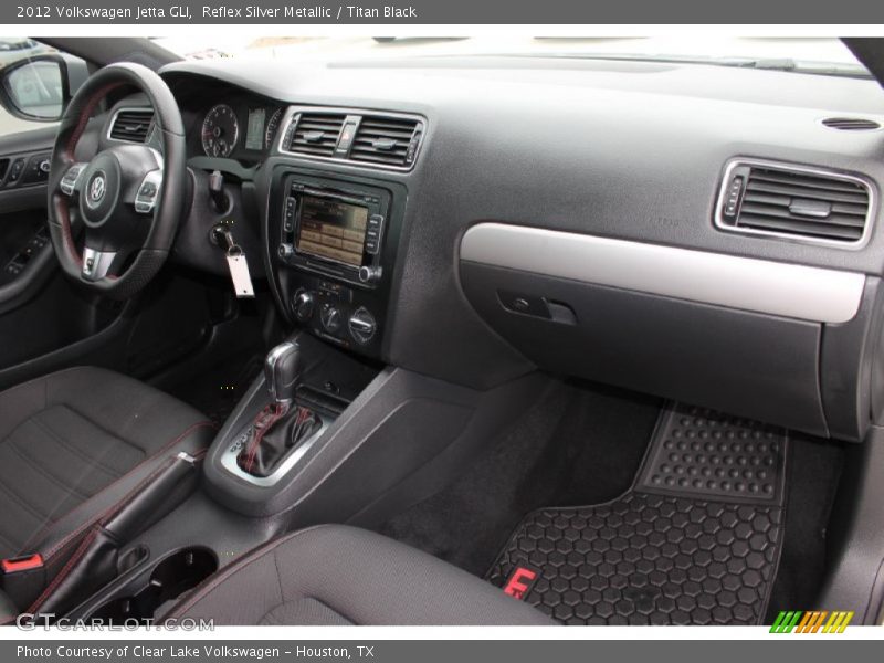 Reflex Silver Metallic / Titan Black 2012 Volkswagen Jetta GLI
