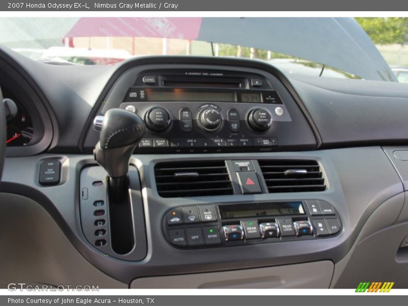 Nimbus Gray Metallic / Gray 2007 Honda Odyssey EX-L