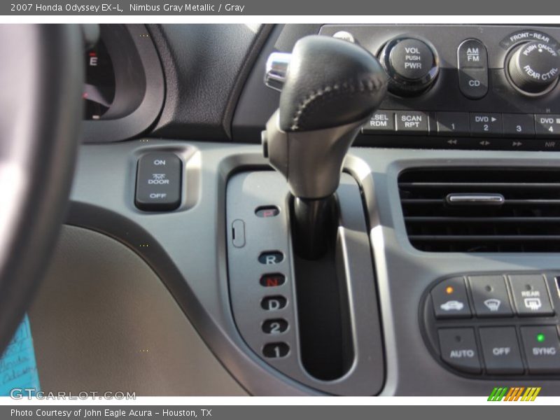 Nimbus Gray Metallic / Gray 2007 Honda Odyssey EX-L