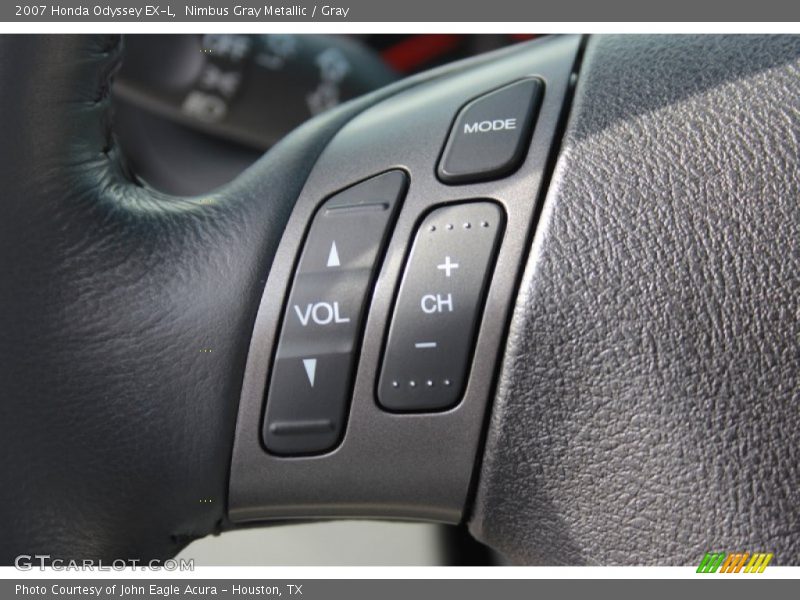 Nimbus Gray Metallic / Gray 2007 Honda Odyssey EX-L