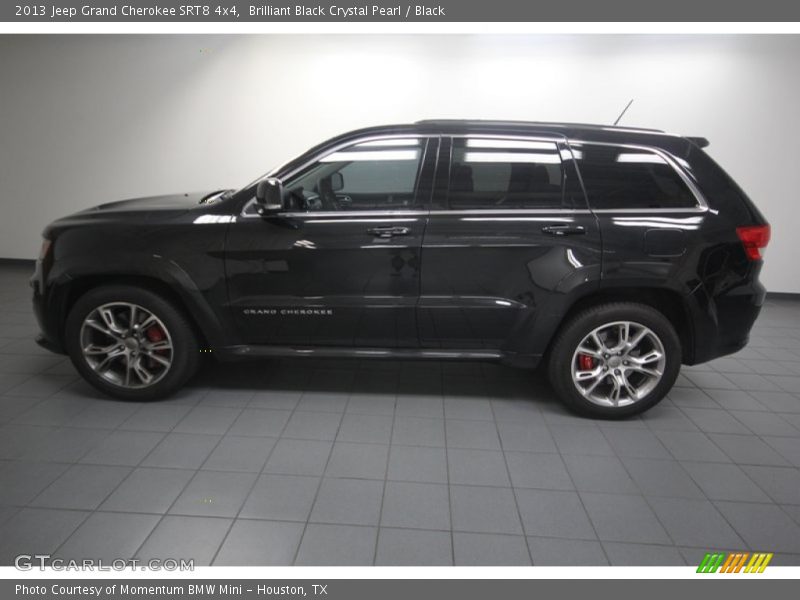 Brilliant Black Crystal Pearl / Black 2013 Jeep Grand Cherokee SRT8 4x4