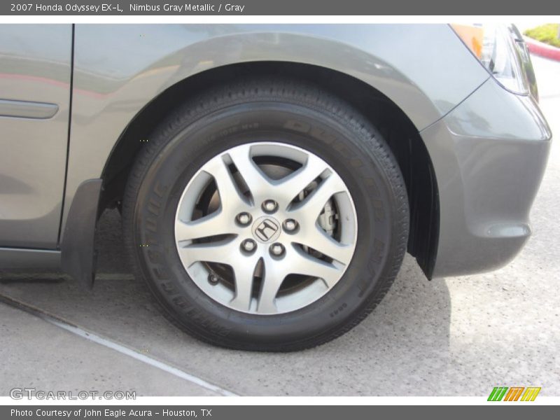 Nimbus Gray Metallic / Gray 2007 Honda Odyssey EX-L
