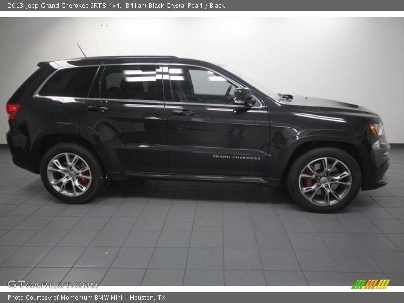 Brilliant Black Crystal Pearl / Black 2013 Jeep Grand Cherokee SRT8 4x4