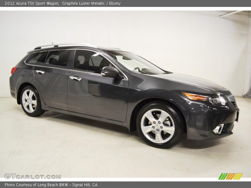 Graphite Luster Metallic / Ebony 2012 Acura TSX Sport Wagon