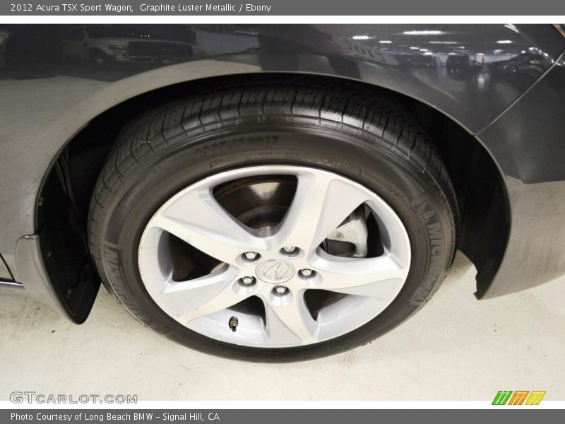 Graphite Luster Metallic / Ebony 2012 Acura TSX Sport Wagon