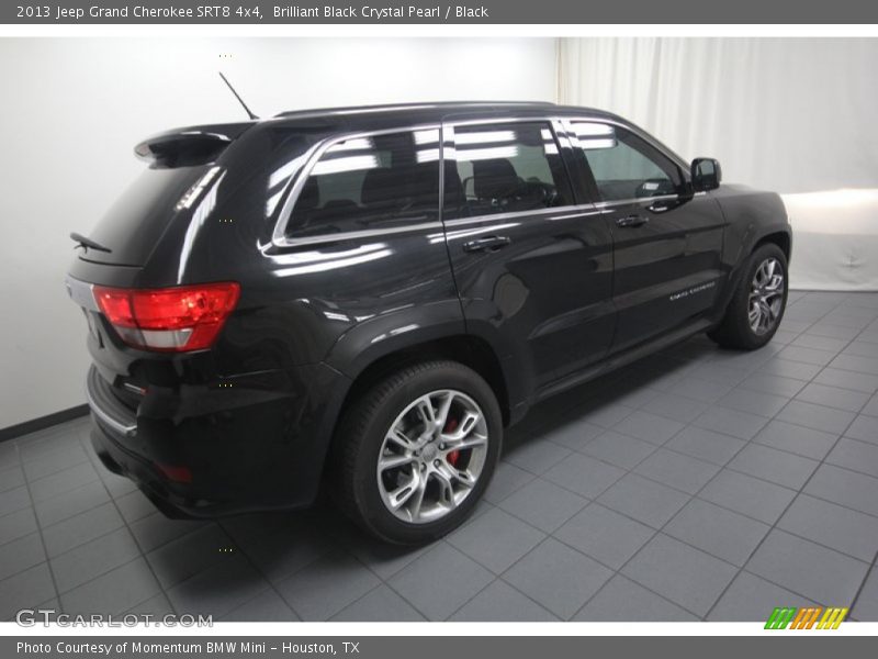 Brilliant Black Crystal Pearl / Black 2013 Jeep Grand Cherokee SRT8 4x4