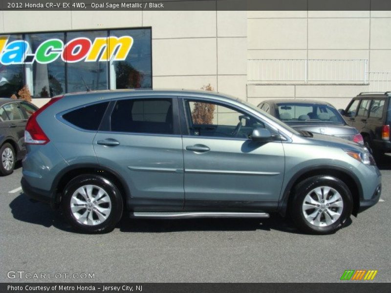 Opal Sage Metallic / Black 2012 Honda CR-V EX 4WD