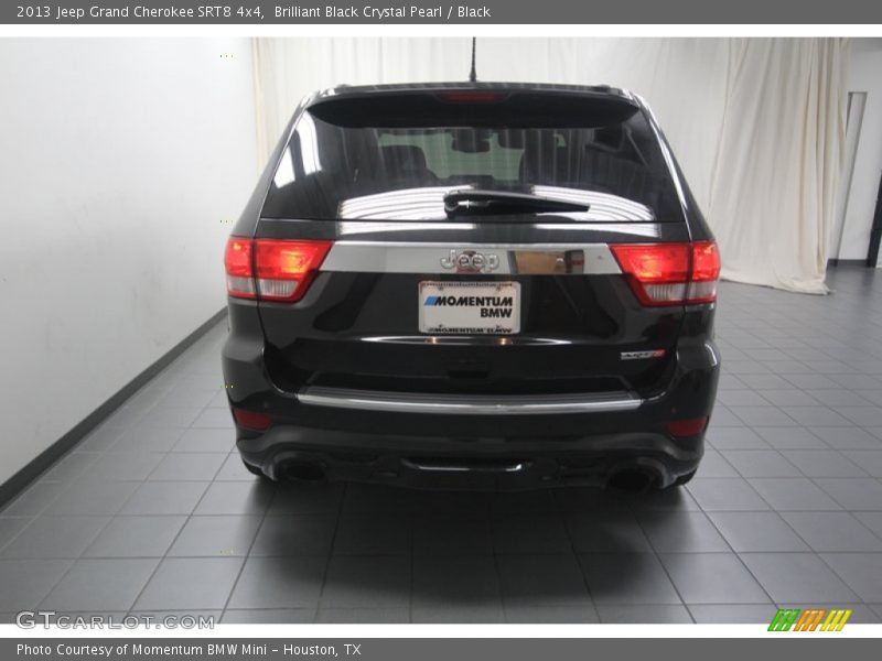 Brilliant Black Crystal Pearl / Black 2013 Jeep Grand Cherokee SRT8 4x4
