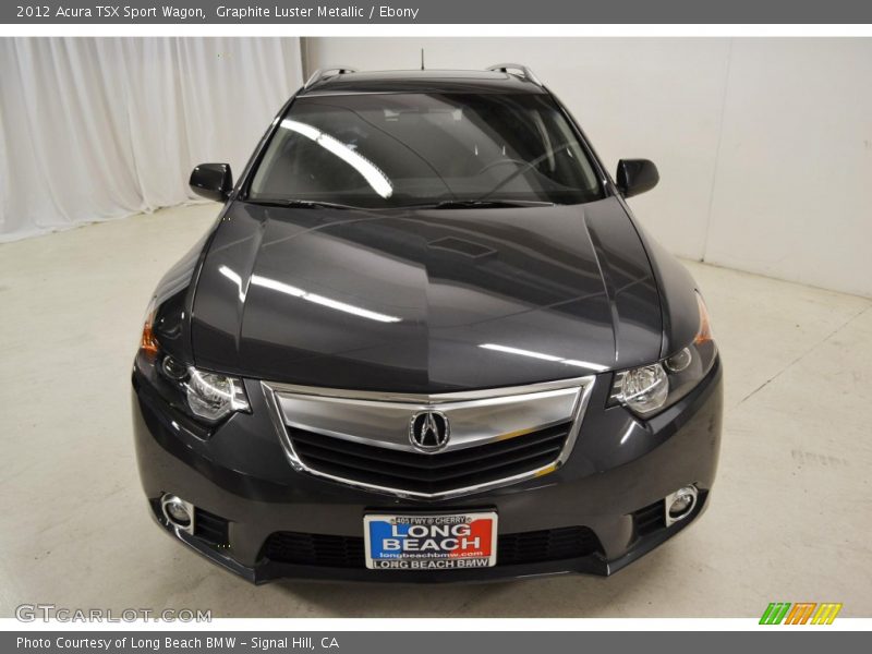 Graphite Luster Metallic / Ebony 2012 Acura TSX Sport Wagon