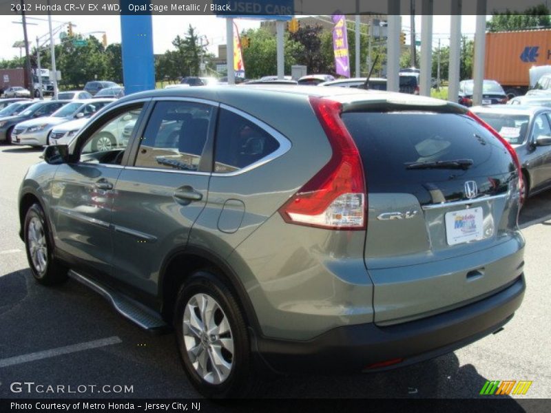 Opal Sage Metallic / Black 2012 Honda CR-V EX 4WD