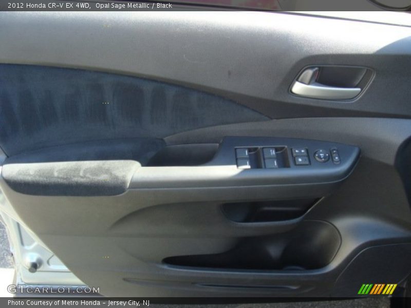 Opal Sage Metallic / Black 2012 Honda CR-V EX 4WD