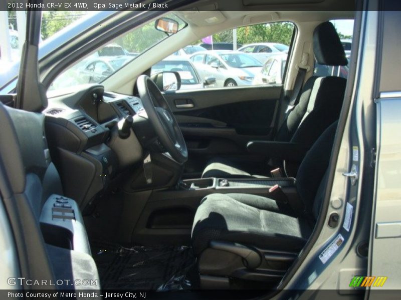 Opal Sage Metallic / Black 2012 Honda CR-V EX 4WD