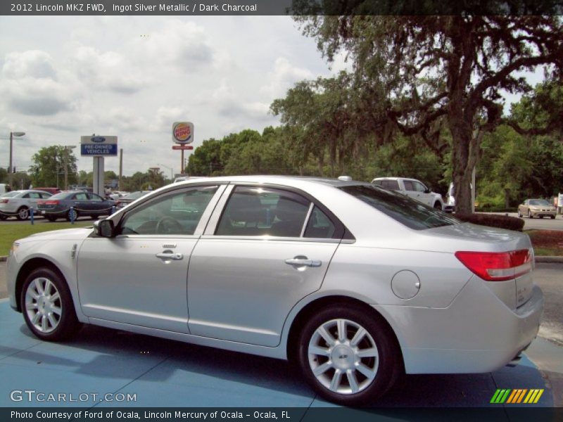 Ingot Silver Metallic / Dark Charcoal 2012 Lincoln MKZ FWD
