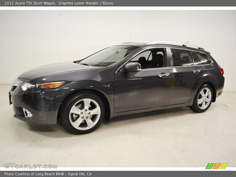 Graphite Luster Metallic / Ebony 2012 Acura TSX Sport Wagon