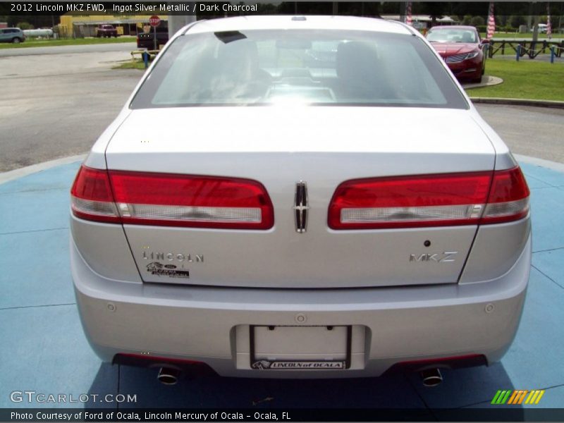 Ingot Silver Metallic / Dark Charcoal 2012 Lincoln MKZ FWD