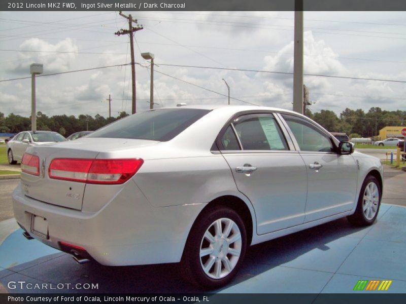 Ingot Silver Metallic / Dark Charcoal 2012 Lincoln MKZ FWD