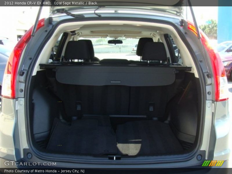 Opal Sage Metallic / Black 2012 Honda CR-V EX 4WD