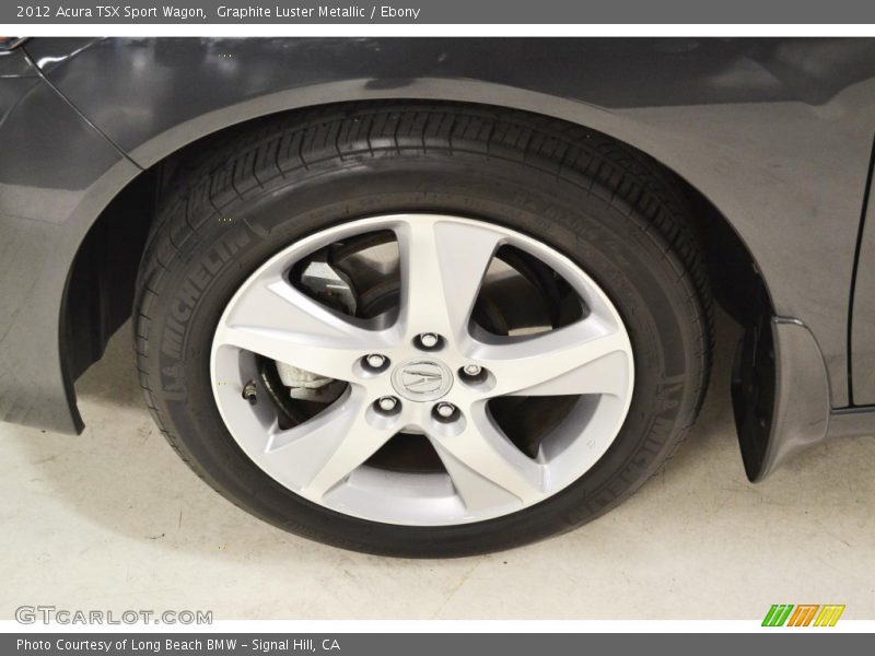 Graphite Luster Metallic / Ebony 2012 Acura TSX Sport Wagon