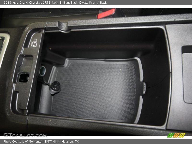 Brilliant Black Crystal Pearl / Black 2013 Jeep Grand Cherokee SRT8 4x4