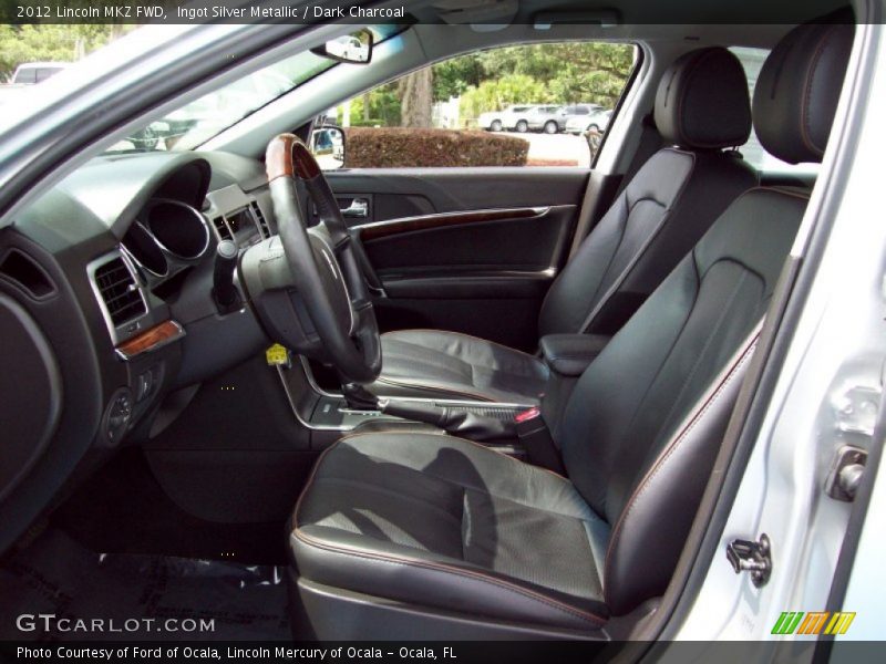 Ingot Silver Metallic / Dark Charcoal 2012 Lincoln MKZ FWD