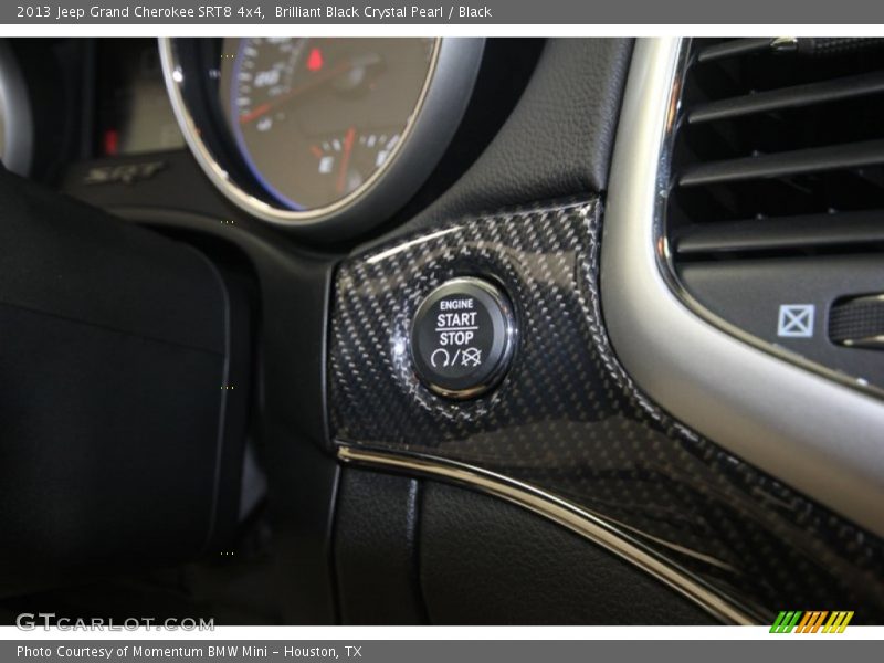 Brilliant Black Crystal Pearl / Black 2013 Jeep Grand Cherokee SRT8 4x4