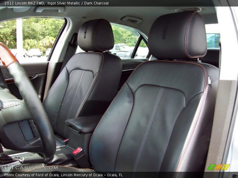 Ingot Silver Metallic / Dark Charcoal 2012 Lincoln MKZ FWD